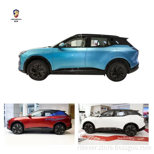 Ridever High Quality 2022 Hengchi 5 Auto 5 Doors 5 Seats SUV Cltc 602 Km New Luxury EV Car Left Hand Used Electric Vehicle Car